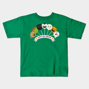 Halloween Cakepops Kids T-Shirt